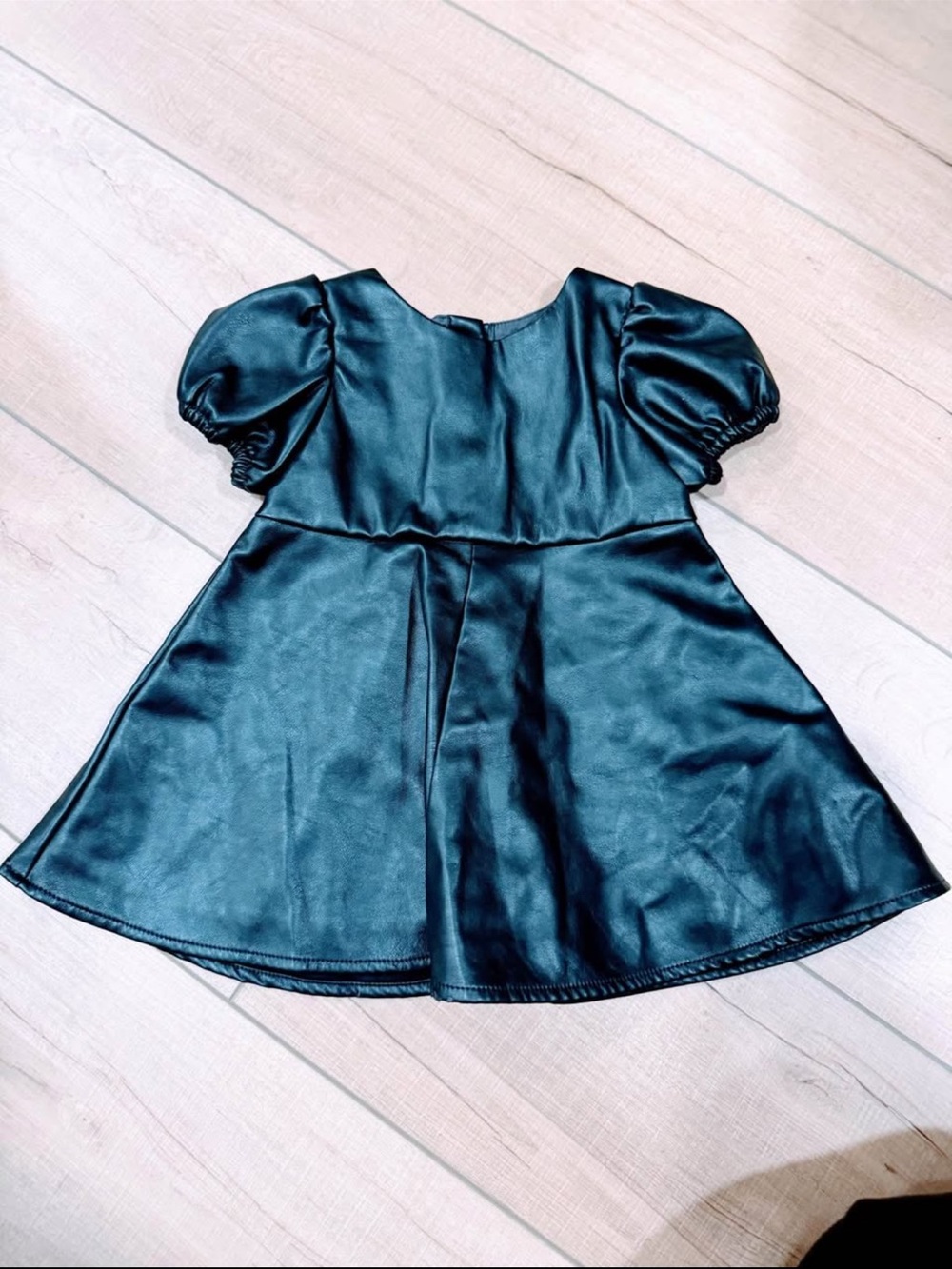 GAP Faux Leather Dress 6-12 month